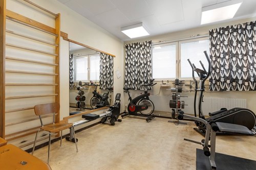 Föreningens gym.