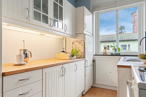 Praktiskt och charmigt kök!