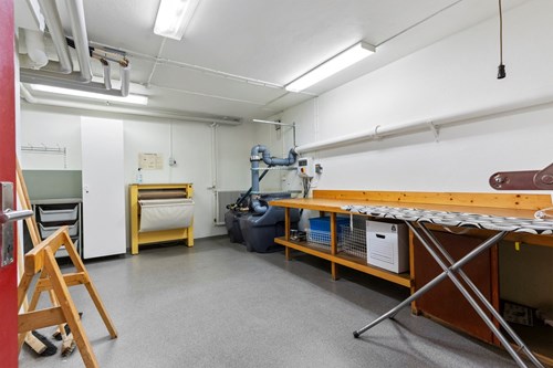 Stryk- och mangelrum